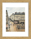 Rue Saint-Honoré in the Afternoon. Effect of Rain, 1897 (Framed) -  Camille Pissarro - McGaw Graphics