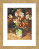 Tulips in a Vase  (Framed) -  Pierre-Auguste Renoir - McGaw Graphics