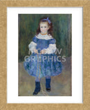 Girl with a Jump Rope (Portrait of Delphine Legrand), 1876 (Framed) -  Pierre-Auguste Renoir - McGaw Graphics