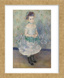 Portrait of Jeanne Durand-Ruel (Portrait de Mlle. J.), 1876 (Framed) -  Pierre-Auguste Renoir - McGaw Graphics