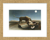 The Sleeping Gypsy  (Framed) -  Henri Rousseau - McGaw Graphics