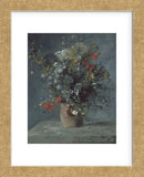 Flowers in a Vase, c. 1866  (Framed) -  Pierre-Auguste Renoir - McGaw Graphics