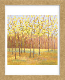 Yellow and Green Trees (center) (Framed) -  Libby Smart - McGaw Graphics