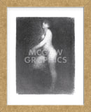 Nude, 1881-2  (Framed) -  Georges Seurat - McGaw Graphics