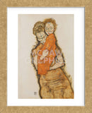 Mother and Child (Framed) -  Egon Schiele - McGaw Graphics