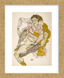 Seated Couple, 1915 (Framed) -  Egon Schiele - McGaw Graphics
