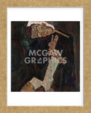 The Lyricist (Framed) -  Egon Schiele - McGaw Graphics