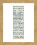 Cape Cod Beach Towns I (Framed) -  Sparx Studio - McGaw Graphics