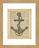 Nautical Series - Anchor (Framed) -  Sparx Studio - McGaw Graphics