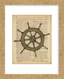 Nautical Series - Ship Wheel (Framed) -  Sparx Studio - McGaw Graphics