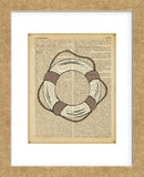 Nautical Series - Life Preserver (Framed) -  Sparx Studio - McGaw Graphics