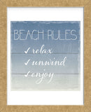 Beach Rules (Framed) -  Sparx Studio - McGaw Graphics