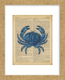 Vintage Crab (Framed) -  Sparx Studio - McGaw Graphics