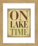 On Lake Time (Framed) -  Sparx Studio - McGaw Graphics