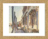 Gondola Moorings on the Grand Canal, 1904/07 (Framed) -  John Singer Sargent - McGaw Graphics