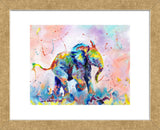 Colorful Elephant (Framed) -  Sarah Stribbling - McGaw Graphics
