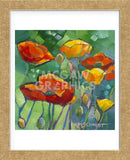 Poppy Dance (Framed) -  Karen Mathison Schmidt - McGaw Graphics