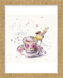 Tea Time (Eastern Yellow Robin) (Framed) -  Sillier than Sally - McGaw Graphics