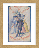 The Ladies' Man (L'Homme à femmes), 1890 (Framed) -  Georges Seurat - McGaw Graphics