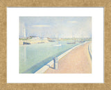 The Channel of Gravelines, Petit Fort Philippe, 1890 (Framed) -  Georges Seurat - McGaw Graphics