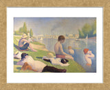 Bathers at Asnieres, 1884 (Framed) -  Georges Seurat - McGaw Graphics