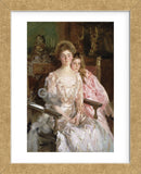 Mrs. Fiske Warren (Gretchen Osgood) and Her Daughter Rachel, 1903 (Framed) -  John Singer Sargent - McGaw Graphics