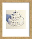 Wedding Cake, 1962  (Framed) -  Wayne Thiebaud - McGaw Graphics