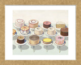 Cakes, 1963 (Framed) -  Wayne Thiebaud - McGaw Graphics