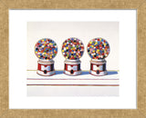 Three Machines, 1963  (Framed) -  Wayne Thiebaud - McGaw Graphics