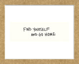 Find Yourself (Framed) -  Urban Cricket - McGaw Graphics