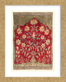 Fragment of a Saf Carpet, 1600-1650 (Framed) -  Unknown Artist - McGaw Graphics