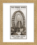 The Ferris Wheel, 1893 (Framed) -  Vintage Photography - McGaw Graphics