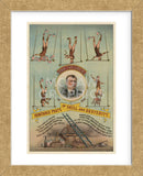Prof.Theurer and his Inimitable Feats of Skills and Dexterity, c. 1883 (Framed) -  Vintage Reproduction - McGaw Graphics