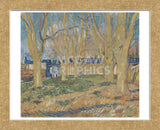 The Blue Train, 1888 (Framed) -  Vincent van Gogh - McGaw Graphics