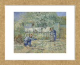 First Steps - After Millet, 1890 (Framed) -  Vincent van Gogh - McGaw Graphics