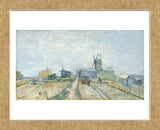 Montmartre: Windmills and Allotments, 1887 (Framed) -  Vincent van Gogh - McGaw Graphics