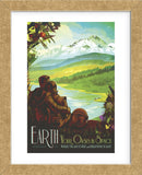Earth (Framed) -  Vintage Reproduction - McGaw Graphics
