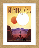 Kepler-16b (Framed) -  Vintage Reproduction - McGaw Graphics