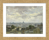 View of Paris, 1886 (Framed) -  Vincent van Gogh - McGaw Graphics