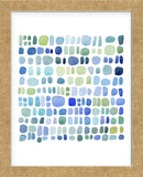 Series Sea Glass No. III (Framed) -  Louise van Terheijden - McGaw Graphics