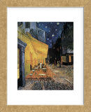 Cafe Terrace at Night  (Framed) -  Vincent van Gogh - McGaw Graphics