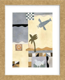 Checkerboard Travel I (Framed) -  Muriel Verger - McGaw Graphics