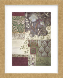 Damson Damask (Framed) -  Muriel Verger - McGaw Graphics