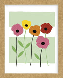 Playful Poppies  (Framed) -  Muriel Verger - McGaw Graphics