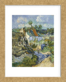 Houses at Auvers  (Framed) -  Vincent van Gogh - McGaw Graphics