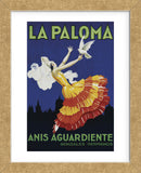 La Paloma (Framed) -  Vintage Poster - McGaw Graphics
