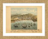 View of San Francisco 1846-7 (Framed) -  Vintage Reproduction - McGaw Graphics