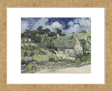 Thatched Cottages in Cordeville (Framed) -  Vincent van Gogh - McGaw Graphics