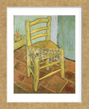 Van Gogh's Chair  (Framed) -  Vincent van Gogh - McGaw Graphics