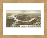 Panorama of Norfolk, Virginia, and Surroundings, 1892 (Framed) -  Wellge - McGaw Graphics